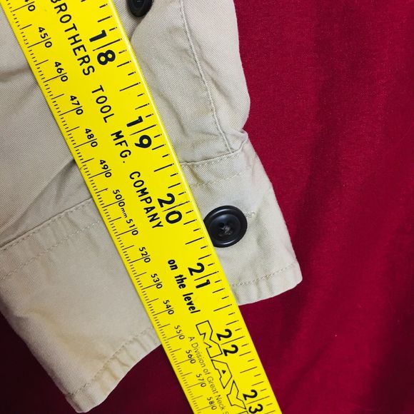 LAUREN RALPH LAUREN Men Beige Button Up Long Sleeve Shirt M LRLMCMLXVII (1967) - Picture 11 of 11